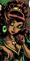 Leetah contemplates her winning assets.